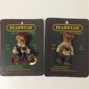 Vintage Bear Brooches